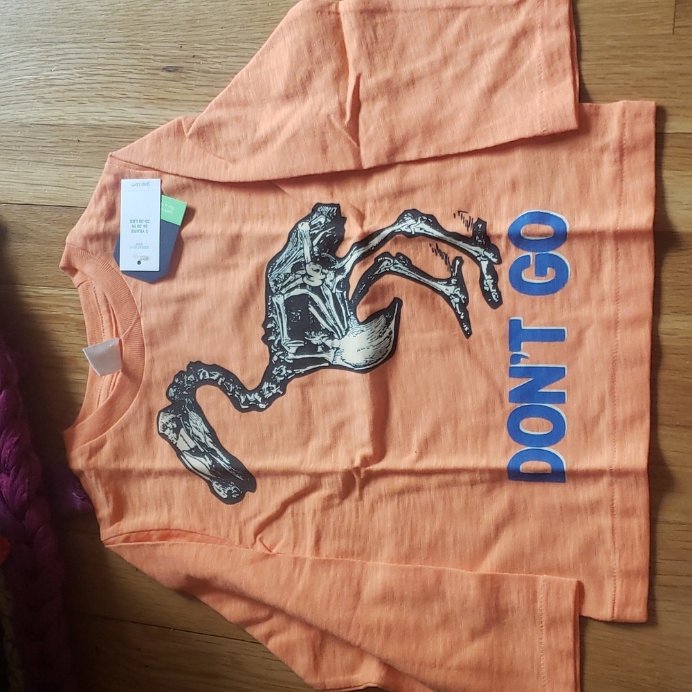 Kids Glow in the Dark long sleeve shirt